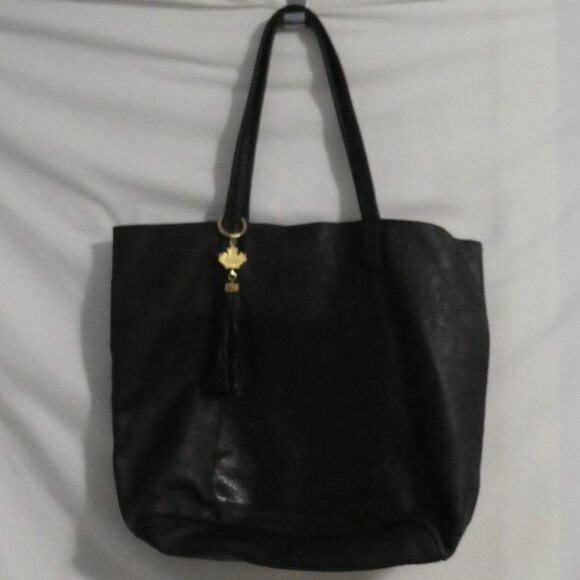 VICTORIA'S SECRET | Tote With Single Button Closure Top | Side Pocket - Picture 1 of 16
